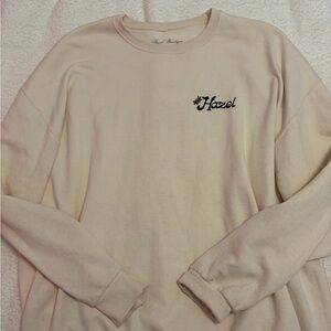 Hazel Beige Men's Sweatshirt